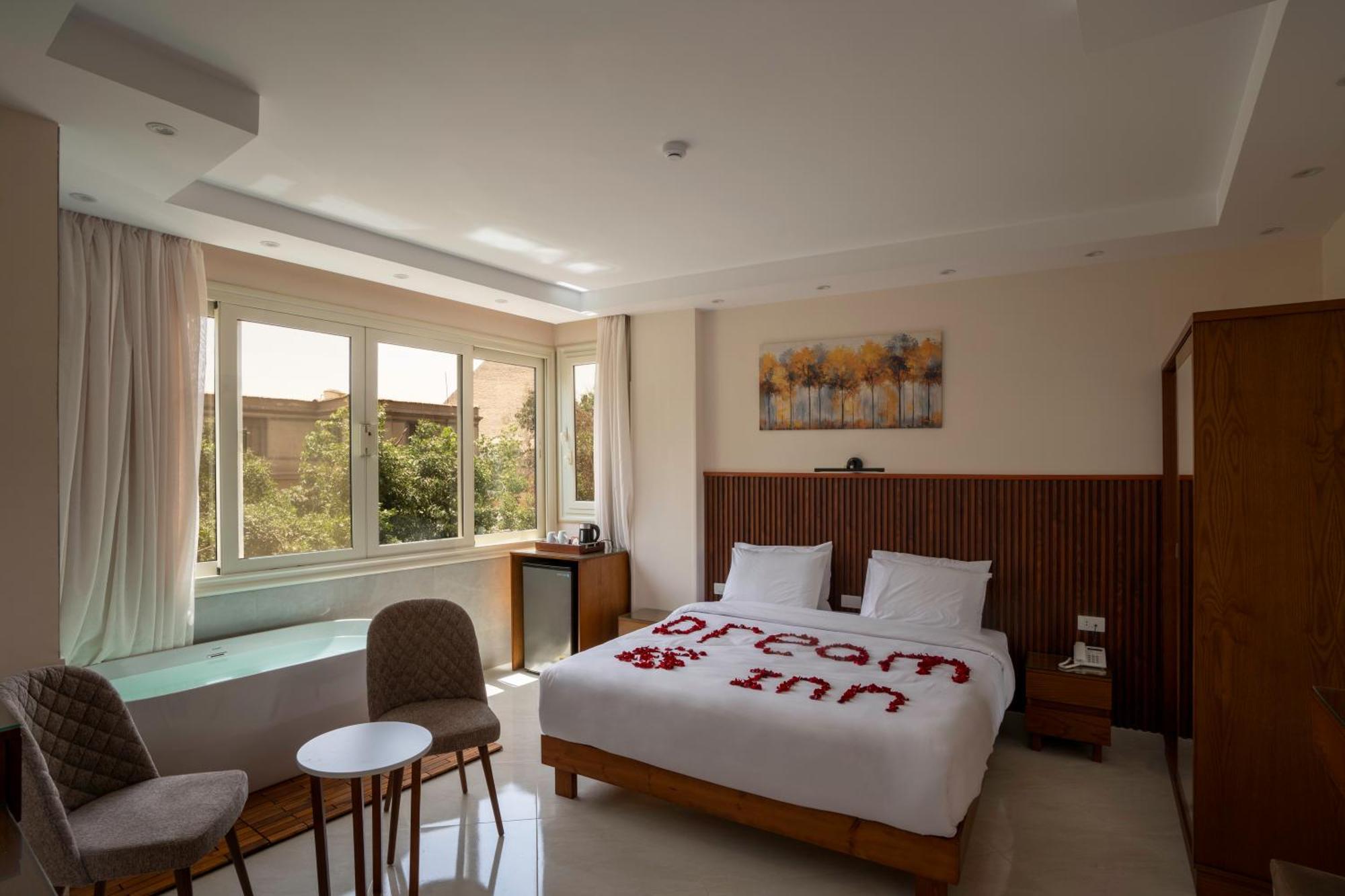 Dream Inn Pyramids View Kafrat al Jabal Luaran gambar