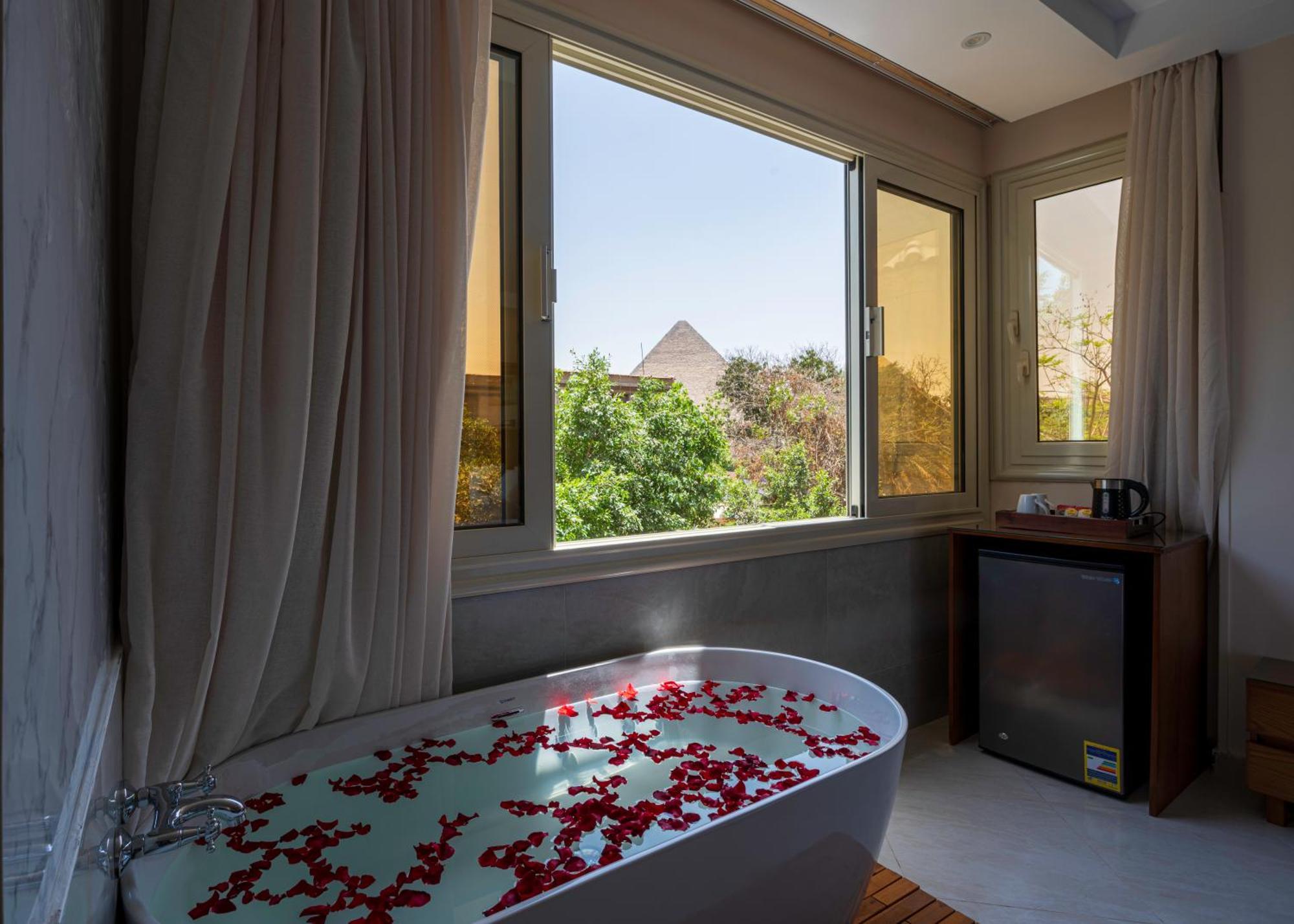 Dream Inn Pyramids View Kafrat al Jabal Luaran gambar