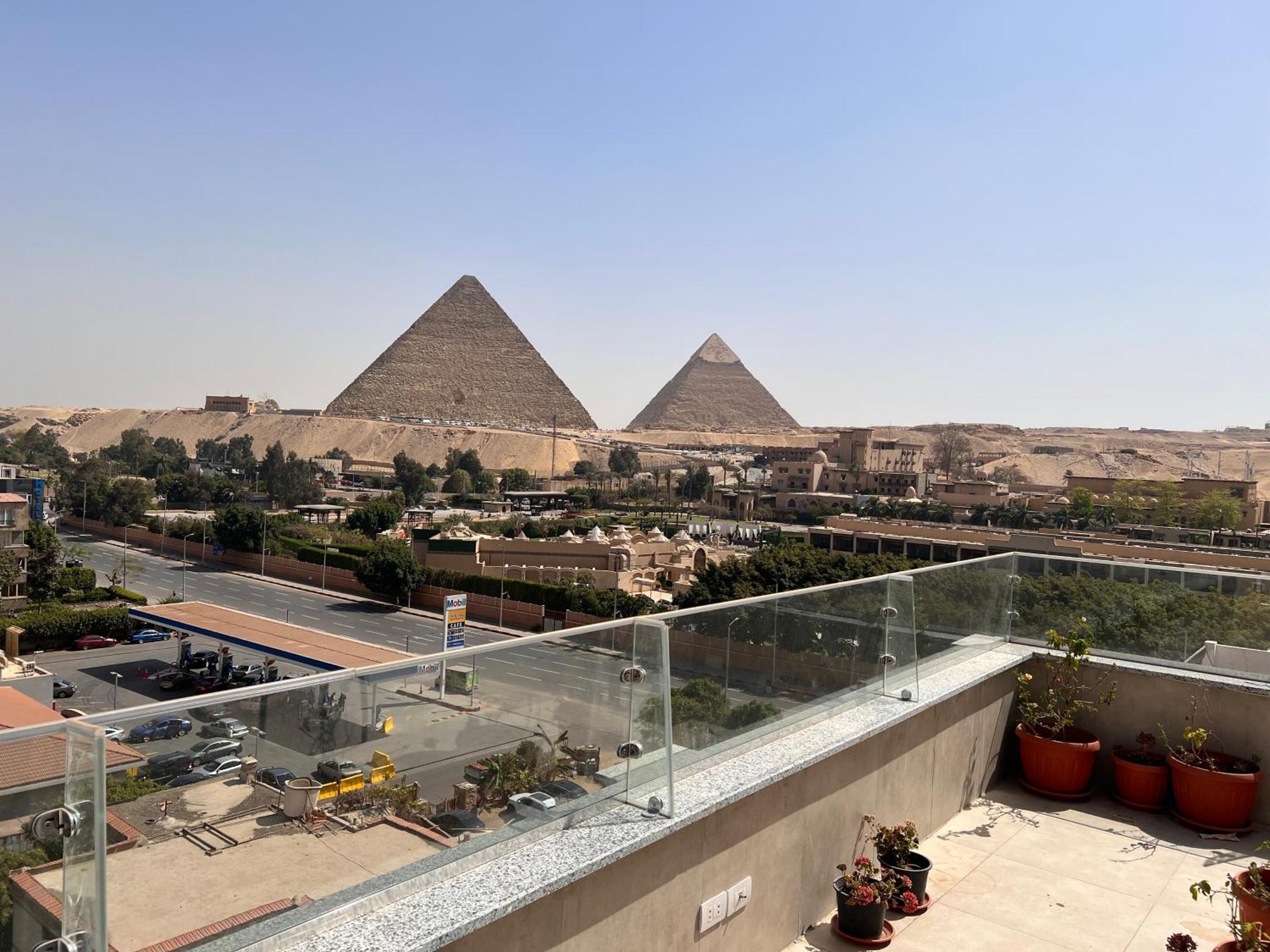 Dream Inn Pyramids View Kafrat al Jabal Luaran gambar