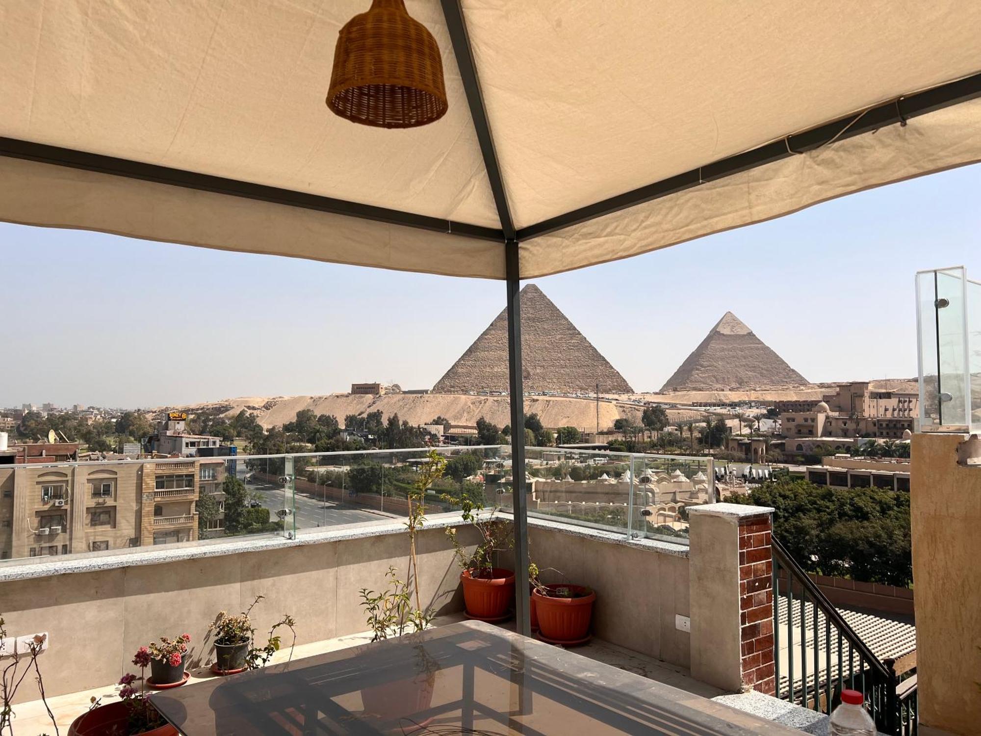 Dream Inn Pyramids View Kafrat al Jabal Luaran gambar