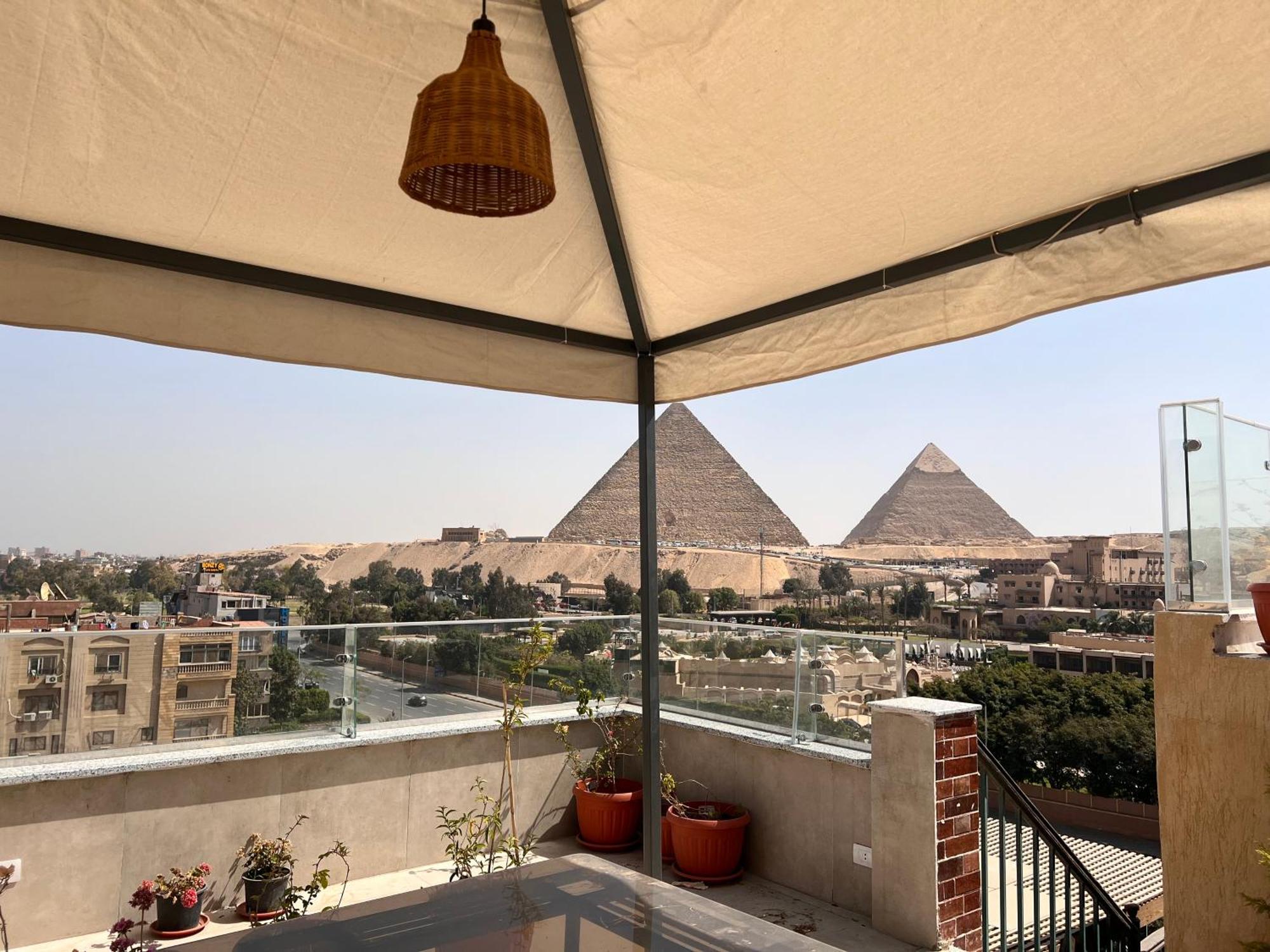Dream Inn Pyramids View Kafrat al Jabal Luaran gambar